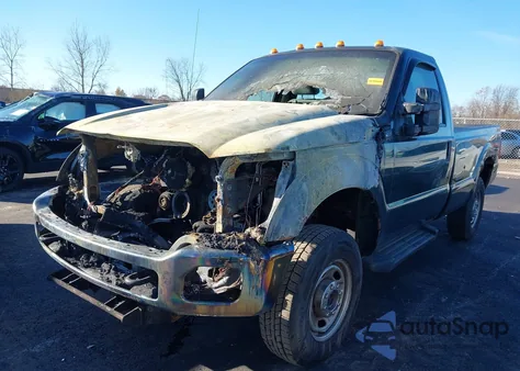 2011 Ford F-250 Xl from USA, damaged, VIN 1FTBF2B64BEB72672